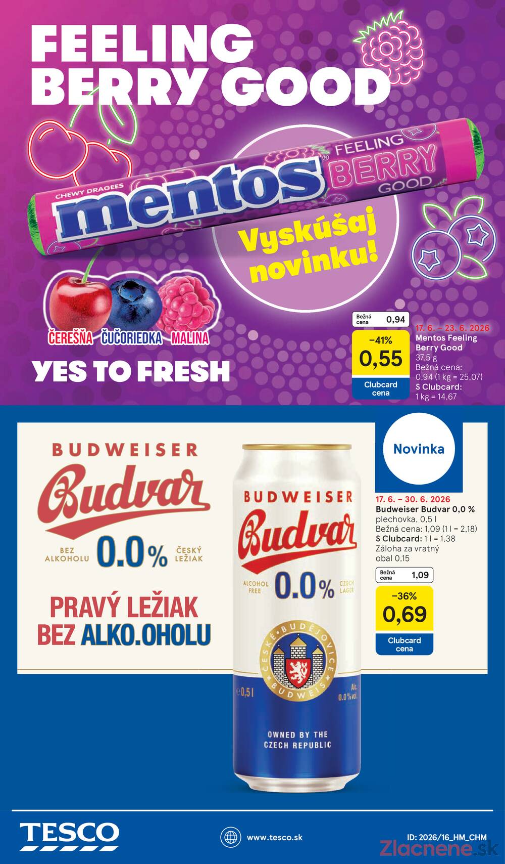 Tesco malé hypermarkety 17.6. - 23.6.