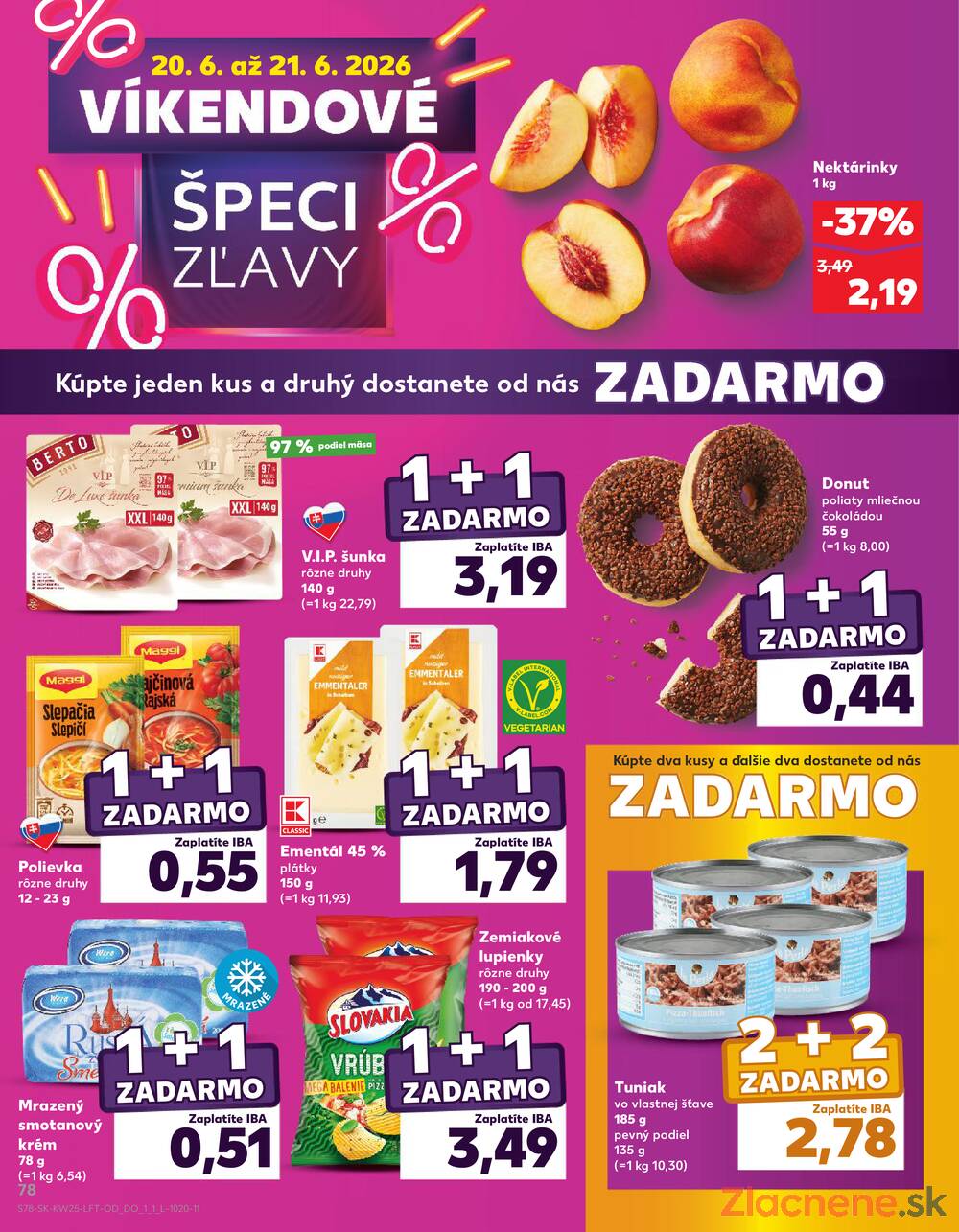 Kaufland 18.6. - 24.6. - Kaufland Detva
