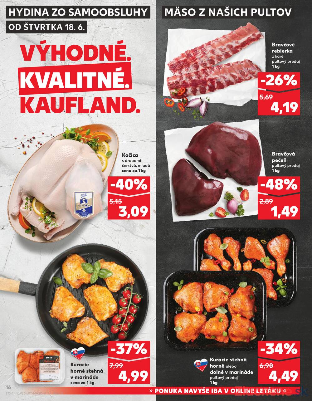 Kaufland 18.6. - 24.6. - Kaufland Púchov