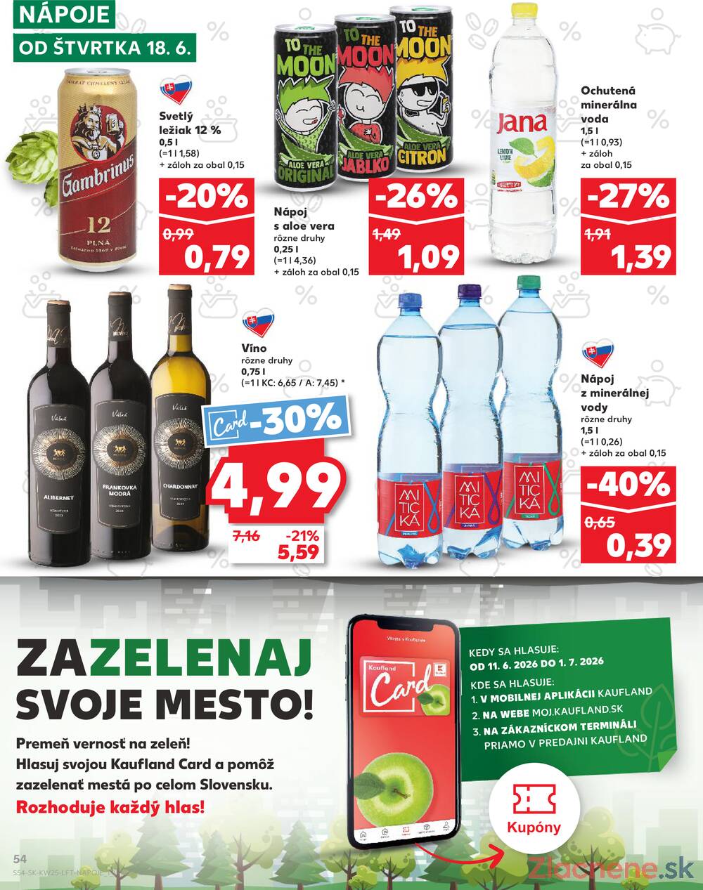 Kaufland 18.6. - 24.6. - Kaufland Púchov