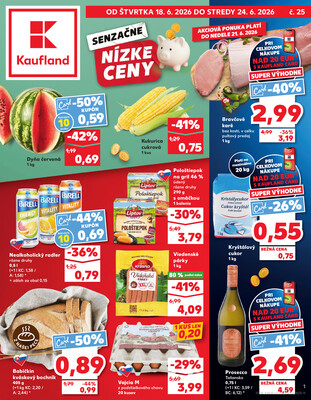 leták Kaufland