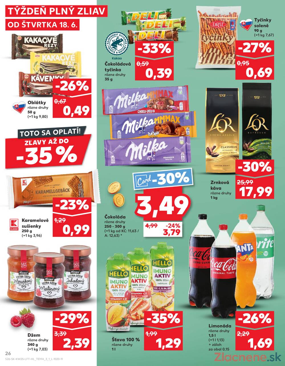 Kaufland 18.6. - 24.6. - Kaufland Hlohovec