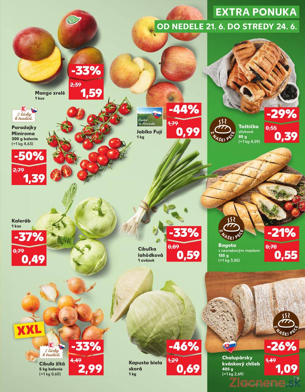Leták Kaufland - Kaufland 18.6. - 24.6. - Kaufland Trnava - Juh - Bratislavská - strana 79