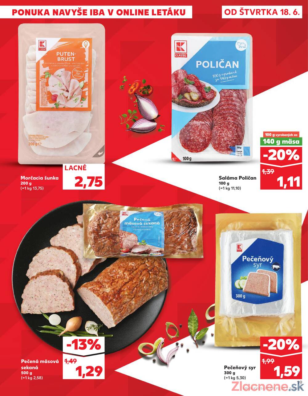 Kaufland 18.6. - 24.6. - Kaufland Ružomberok