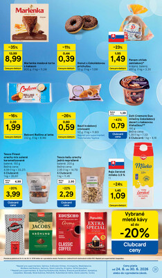 Tesco supermarkety od 24.6. do 30.6.2026