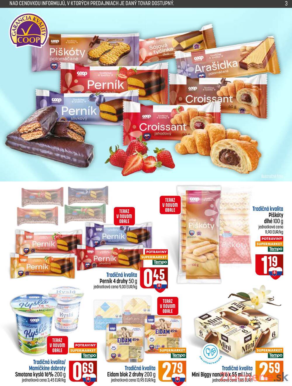 Leták COOP Jednota Slovensko - COOP do 24.6. - strana 3 Leták COOP Jednota Slovensko - COOP do 24.6. - strana 3
