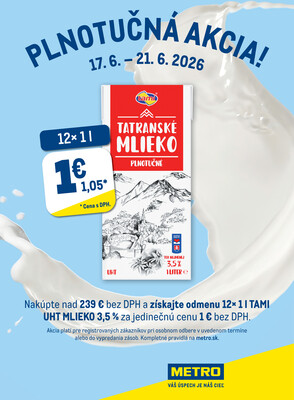leták METRO