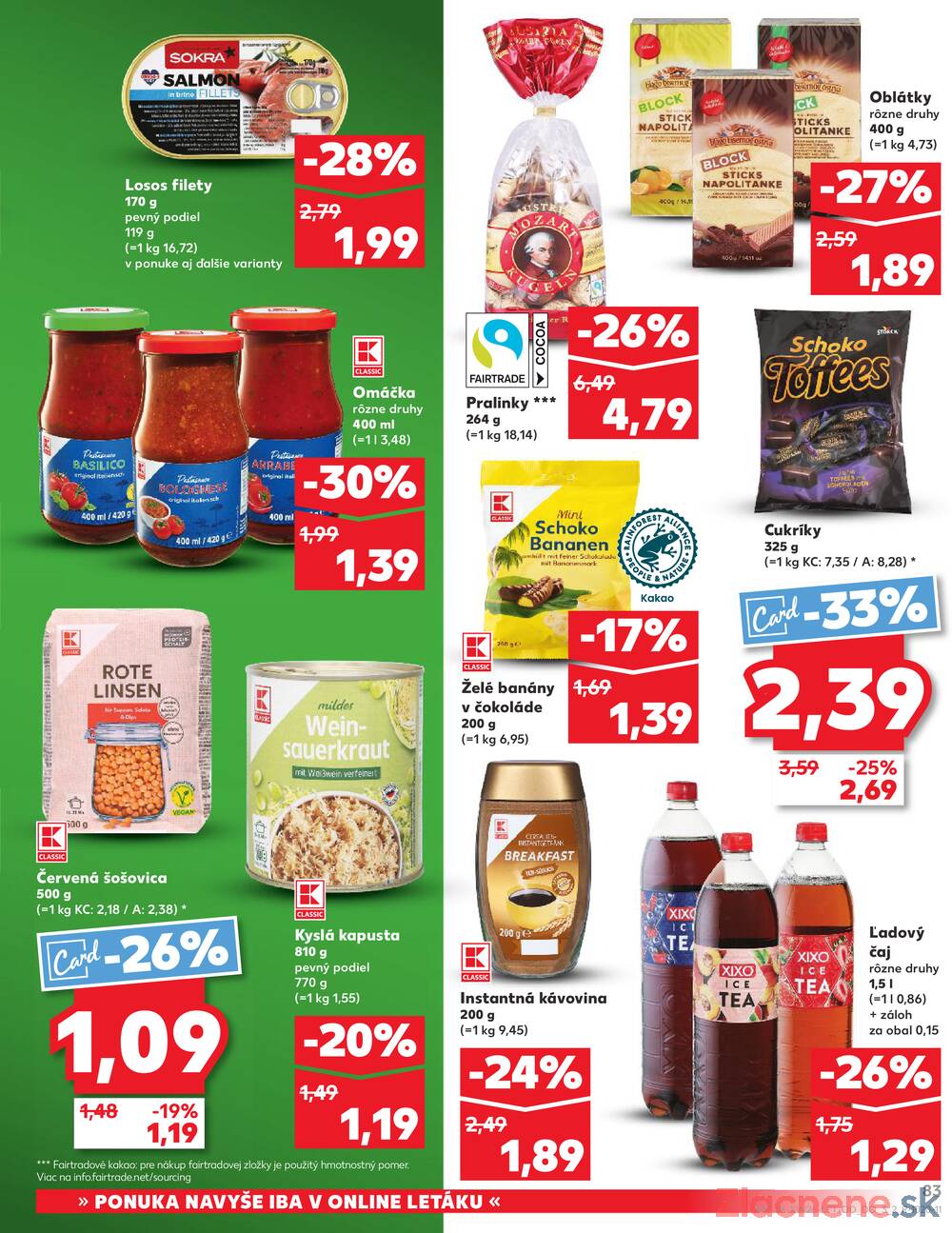 Leták Kaufland - Kaufland 25.6. - 1.7. - Kaufland Tvrdošín - strana 83