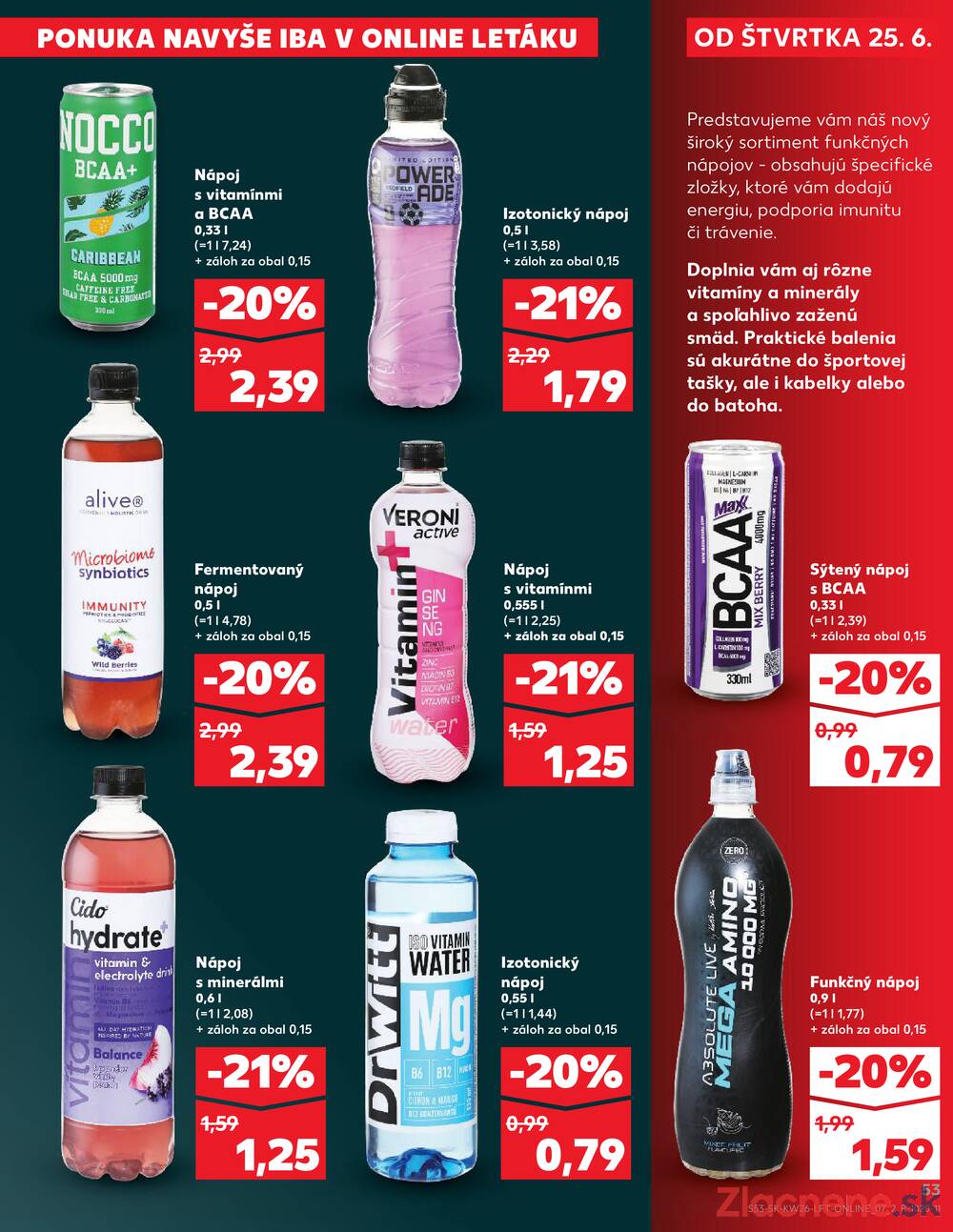 Kaufland 25.6. - 1.7. - Kaufland Michalovce