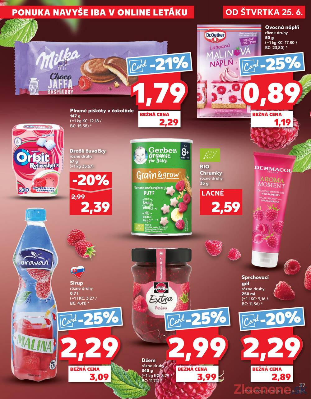 Leták Kaufland - Kaufland 25.6. - 1.7. - Kaufland Bardejov - strana 37