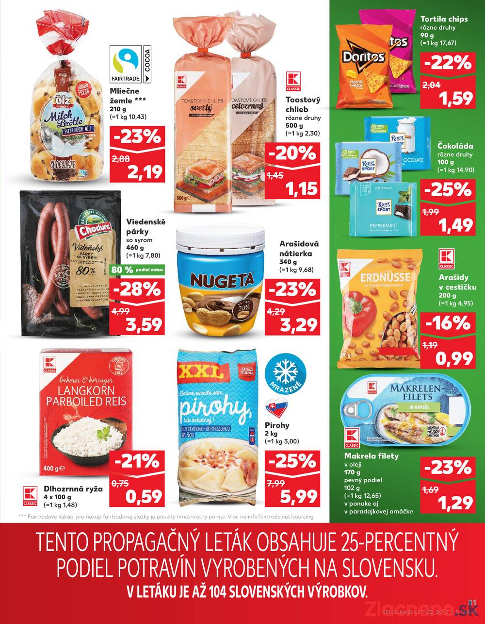 Kaufland 25.6. - 1.7. - Kaufland Lučenec