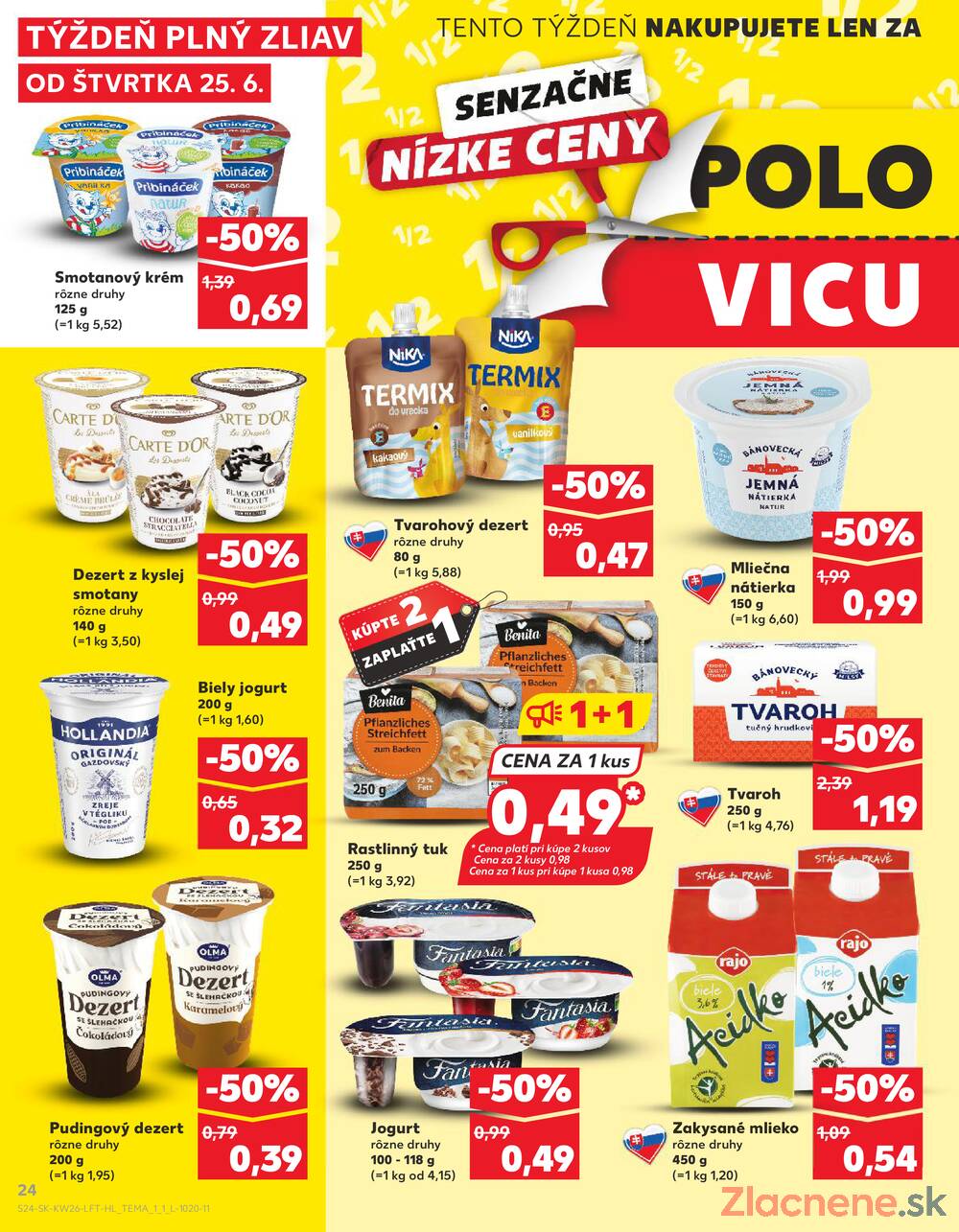 Kaufland 25.6. - 1.7. - Kaufland Sereď
