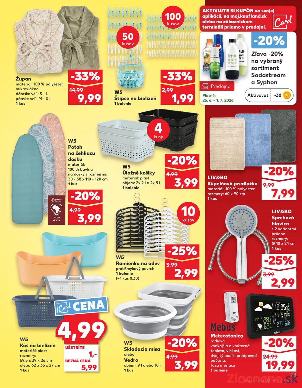 Kaufland 25.6. - 1.7. - Kaufland Sereď