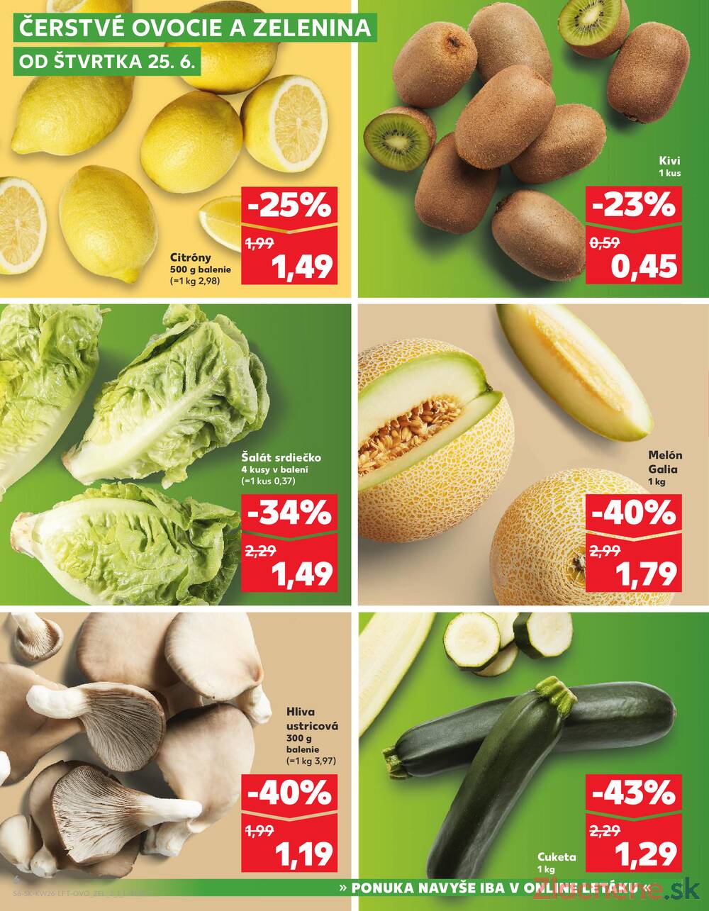 Kaufland 25.6. - 1.7. - Kaufland Trnava - Nová ul.