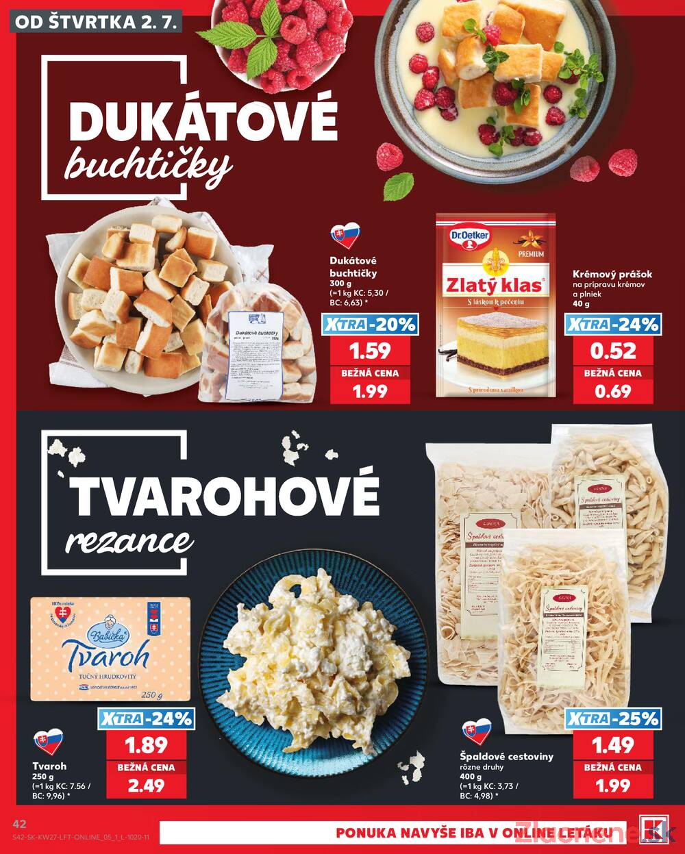 Kaufland 2.7. - 8.7. - Kaufland Bytča