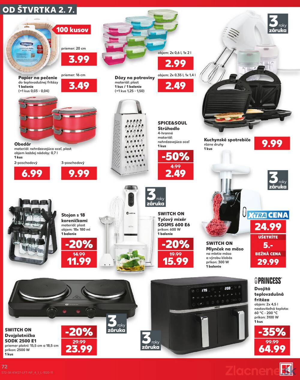 Leták Kaufland - Kaufland 2.7. - 8.7. - Kaufland Rimavská Sobota - strana 72 Leták Kaufland - Kaufland 2.7. - 8.7. - Kaufland Rimavská Sobota - strana 72