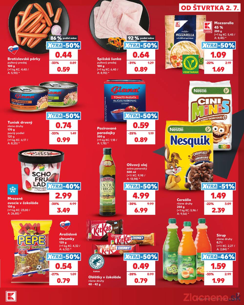 Leták Kaufland - Kaufland 2.7. - 8.7. - Kaufland Kežmarok - strana 7 Leták Kaufland - Kaufland 2.7. - 8.7. - Kaufland Kežmarok - strana 7