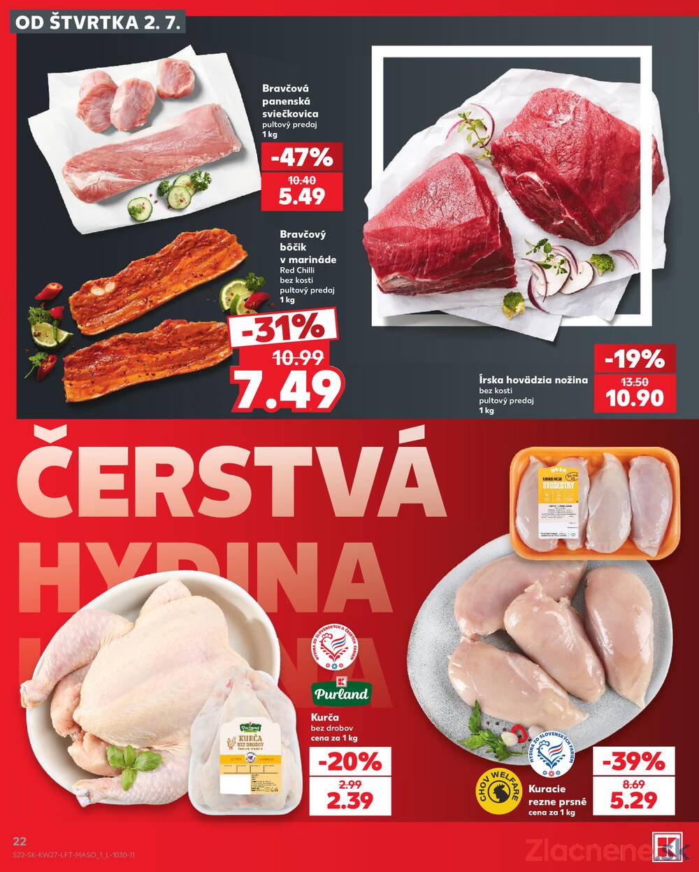 Kaufland 2.7. - 8.7. - Kaufland Veľký Meder