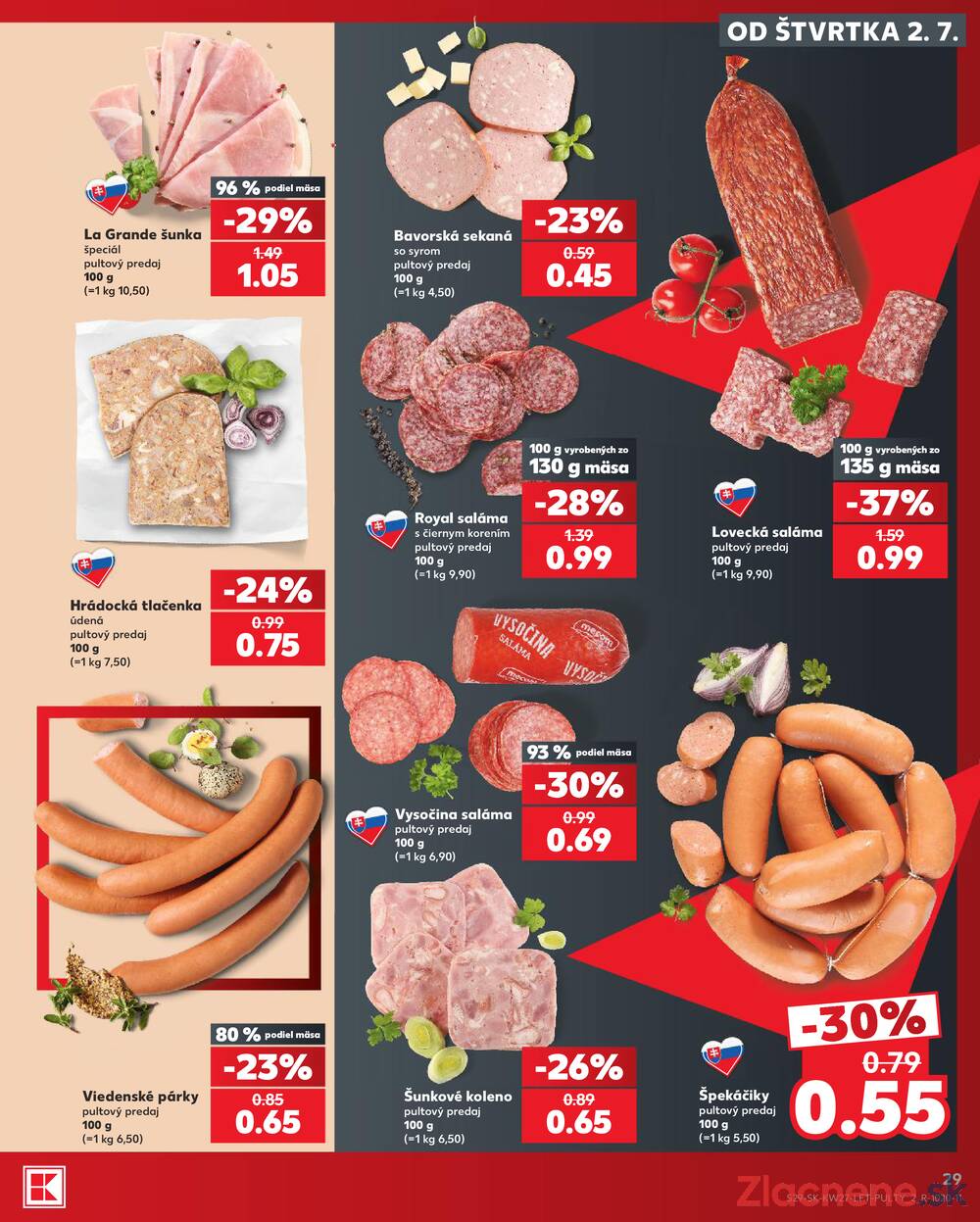 Kaufland 2.7. - 8.7. - Kaufland Bánovce nad Bebravou