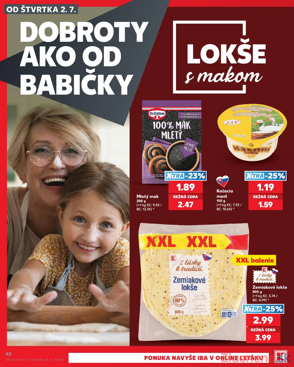 Kaufland 2.7. - 8.7. - Kaufland Bánovce nad Bebravou