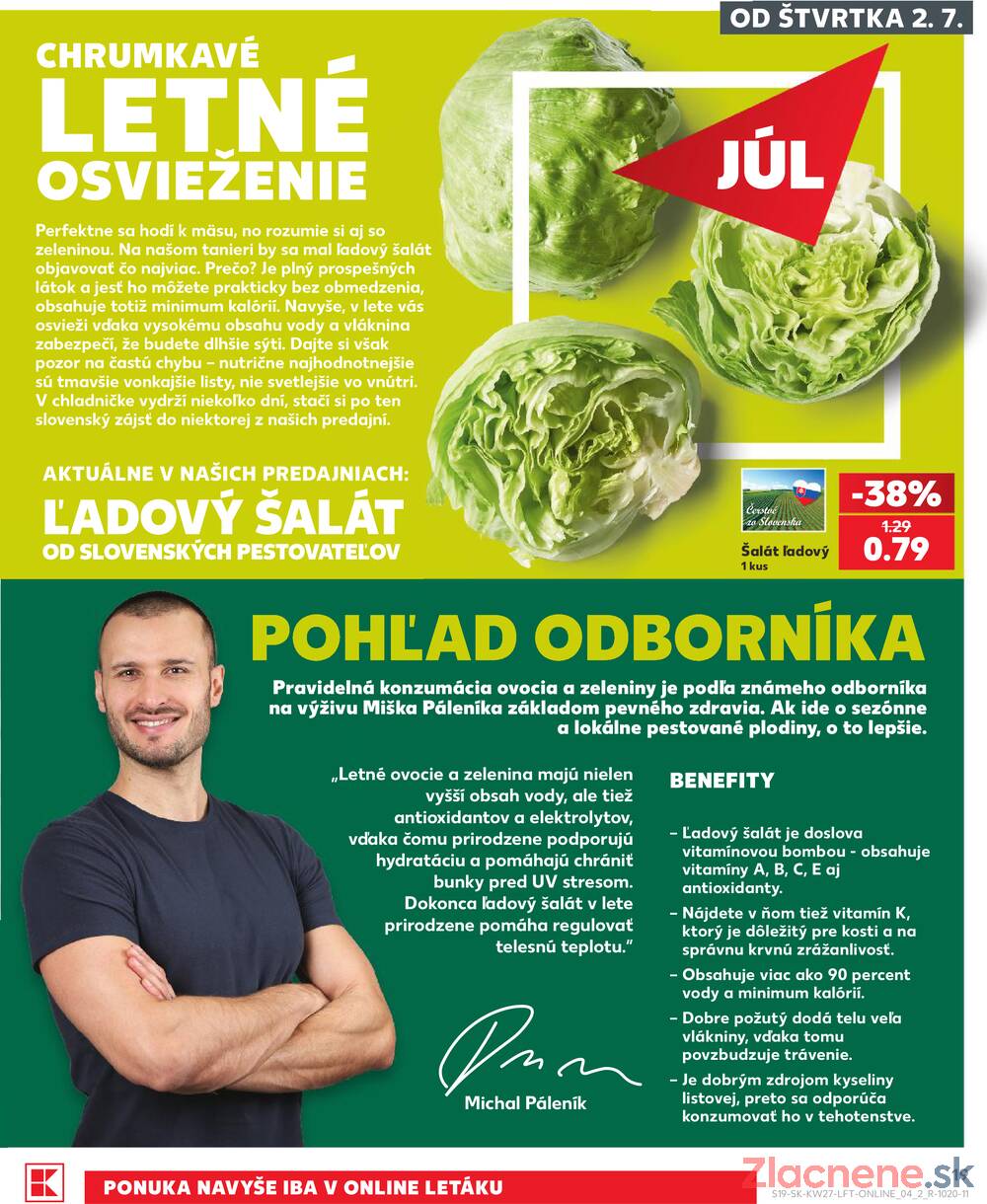 Kaufland 2.7. - 8.7. - Kaufland Komárno