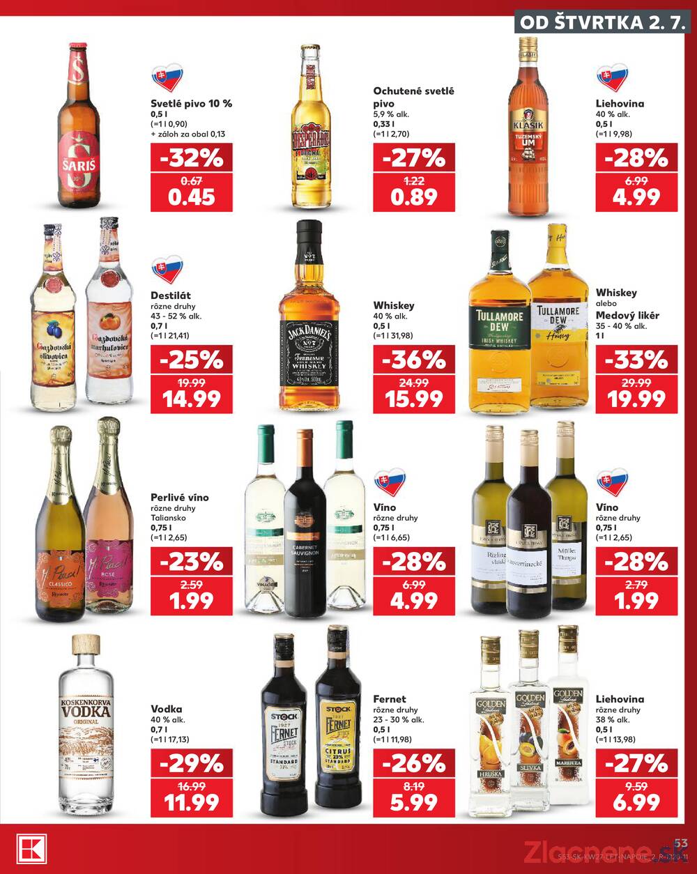 Kaufland 2.7. - 8.7. - Kaufland Trnava - Trstínska cesta