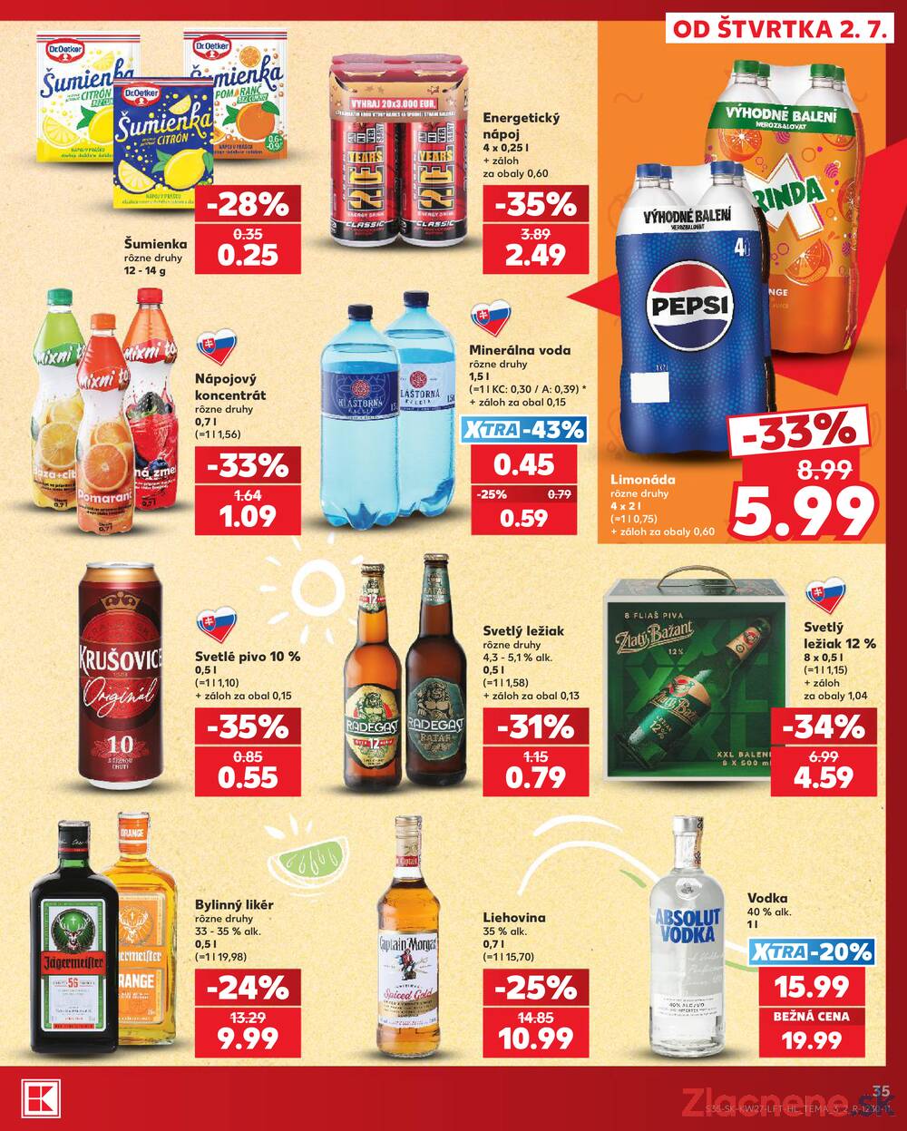 Kaufland 2.7. - 8.7. - Kaufland (Kasárenská, Šamorín)