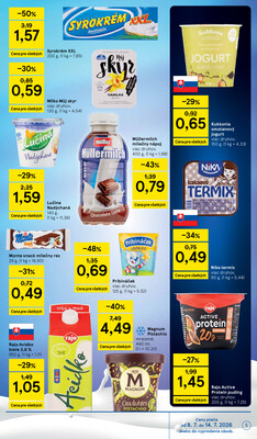 Tesco supermarkety od 8.7. do 14.7.2026