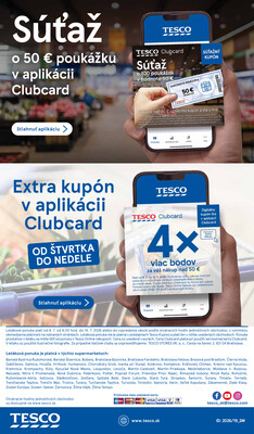 Tesco supermarkety od 8.7. do 14.7.2026