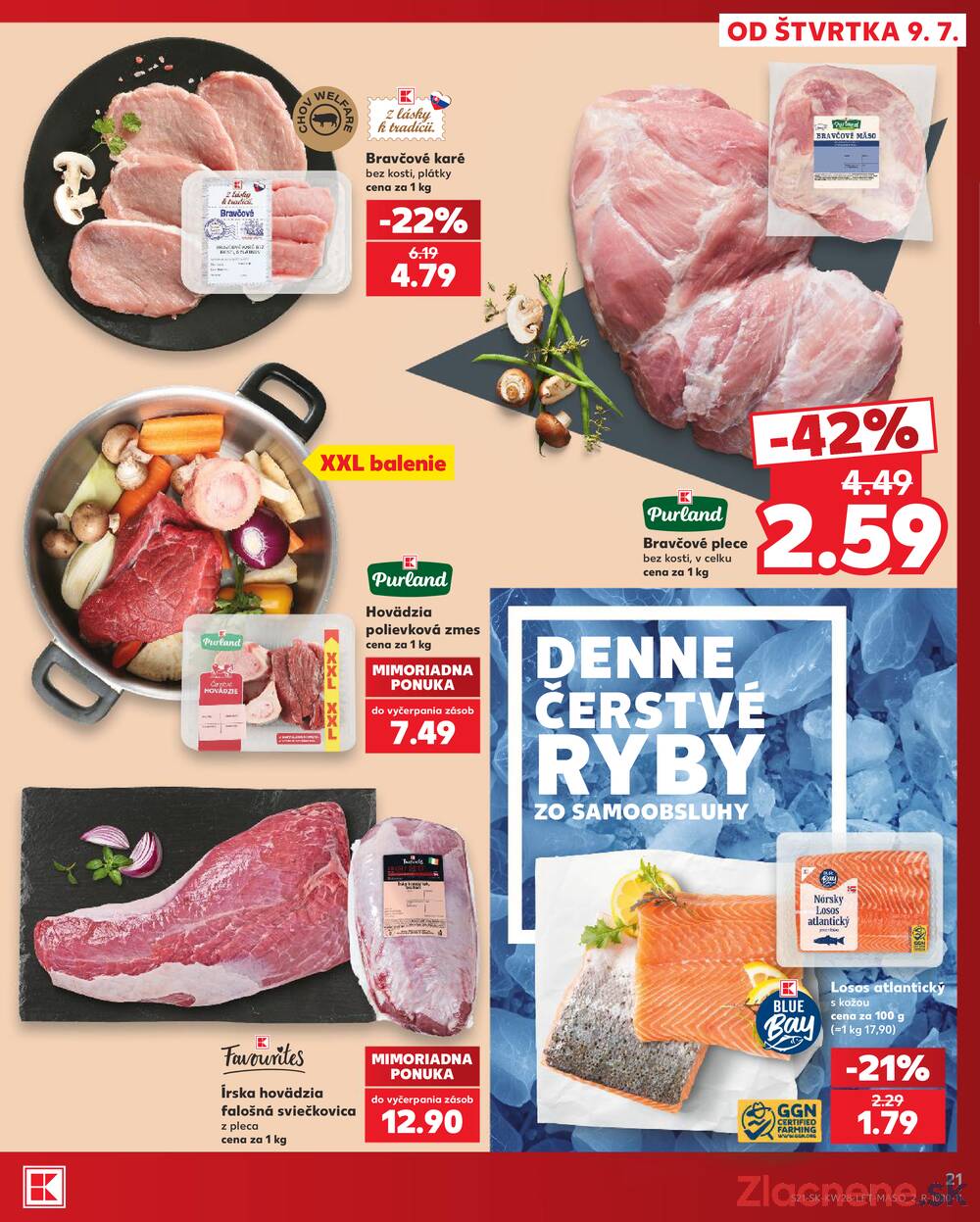 Kaufland 9.7. - 15.7. - Kaufland Michalovce