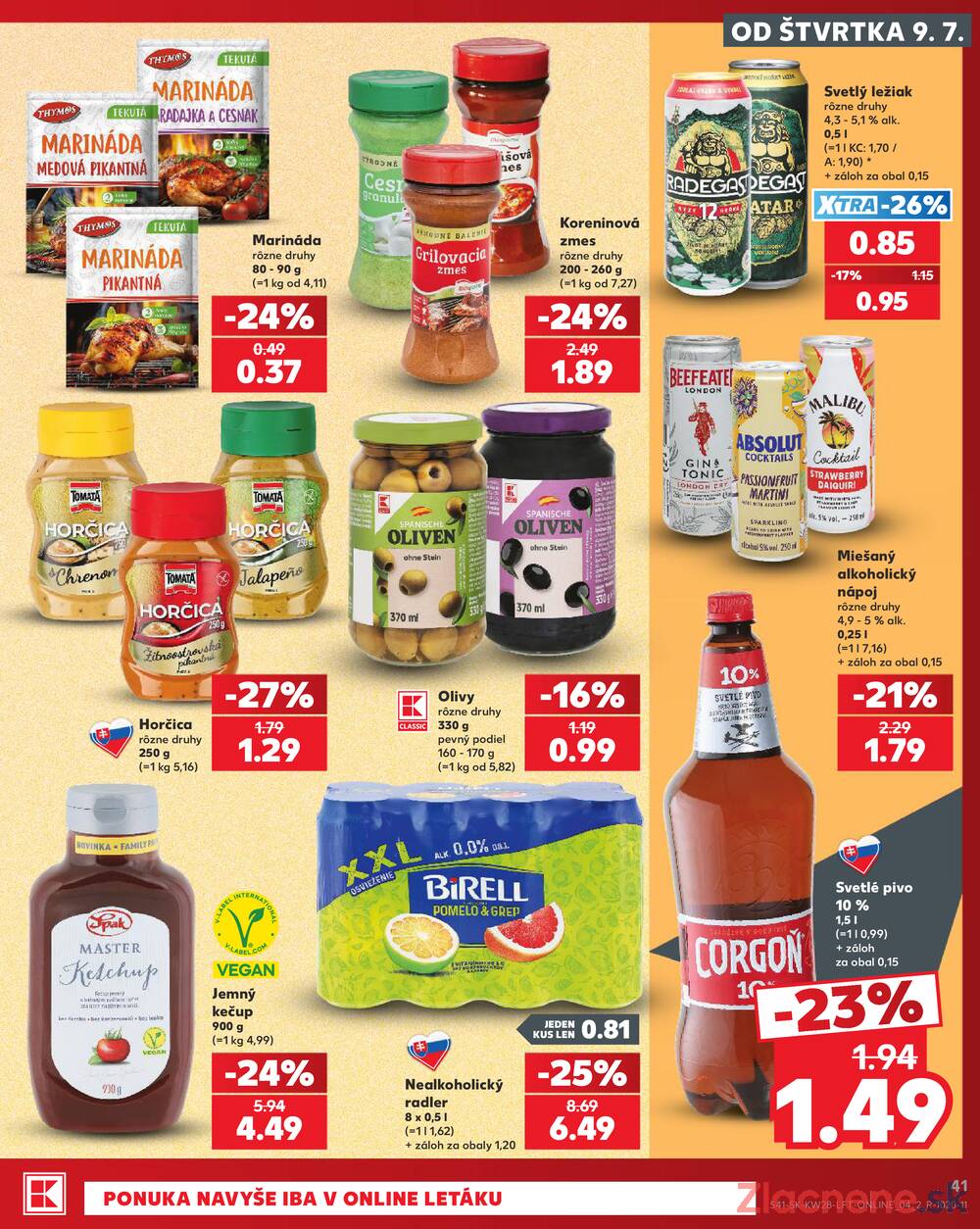 Kaufland 9.7. - 15.7. - Kaufland Spišská Nová Ves