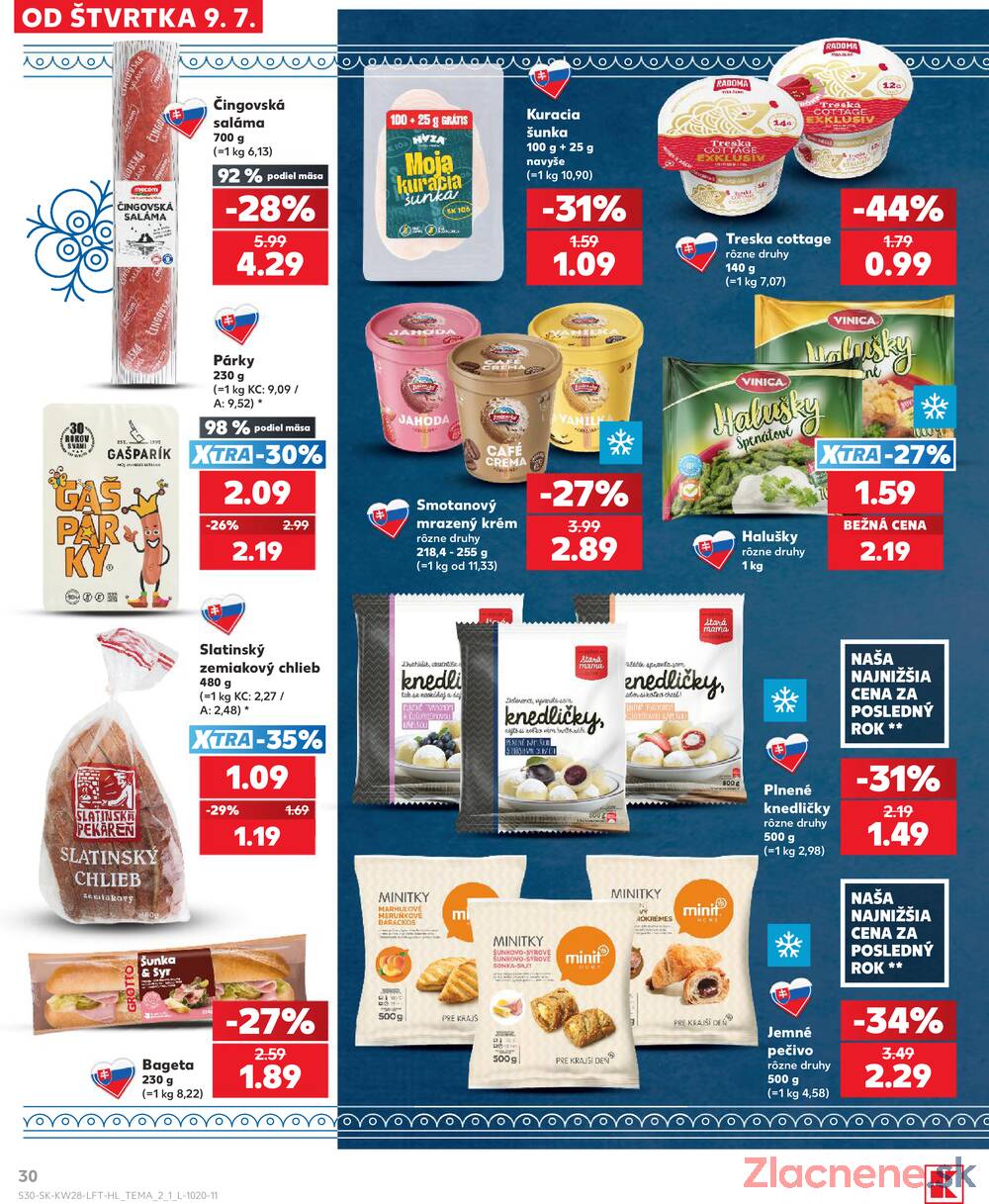 Kaufland 9.7. - 15.7. - Kaufland Vranov nad Topľou