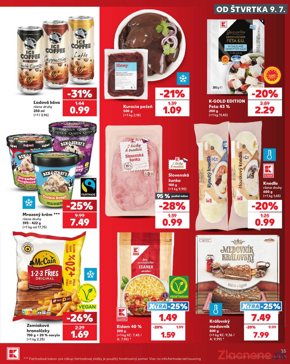 Kaufland 9.7. - 15.7. - Kaufland Vranov nad Topľou