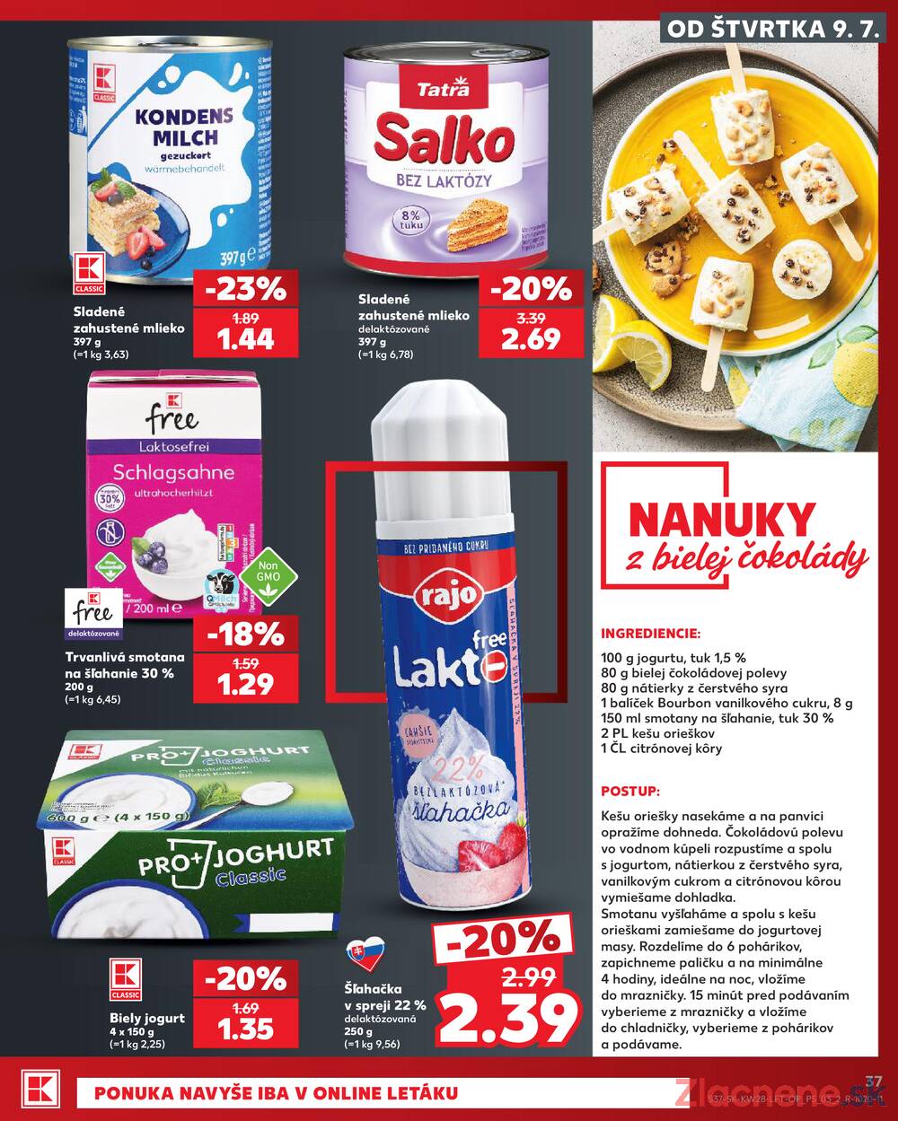 Kaufland 9.7. - 15.7. - Kaufland Rimavská Sobota
