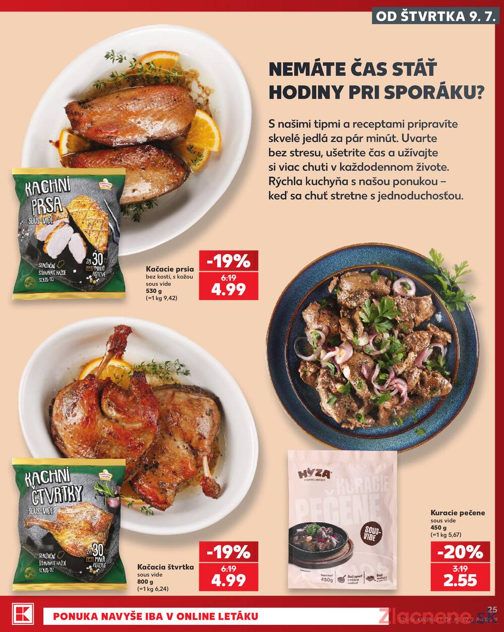 Kaufland 9.7. - 15.7. - Kaufland Stará Ľubovňa
