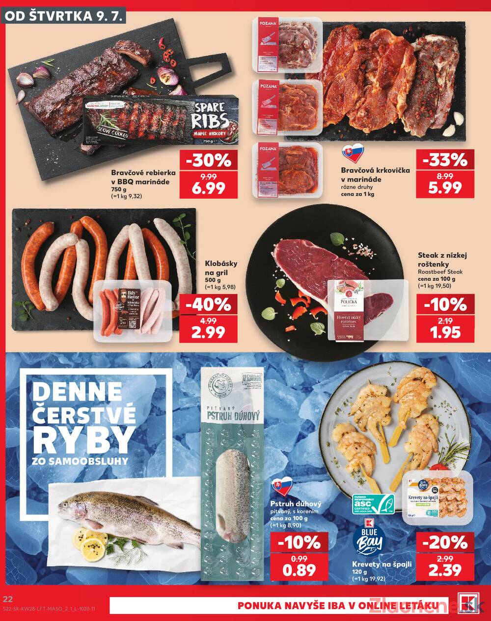 Kaufland 9.7. - 15.7. - Kaufland Kežmarok