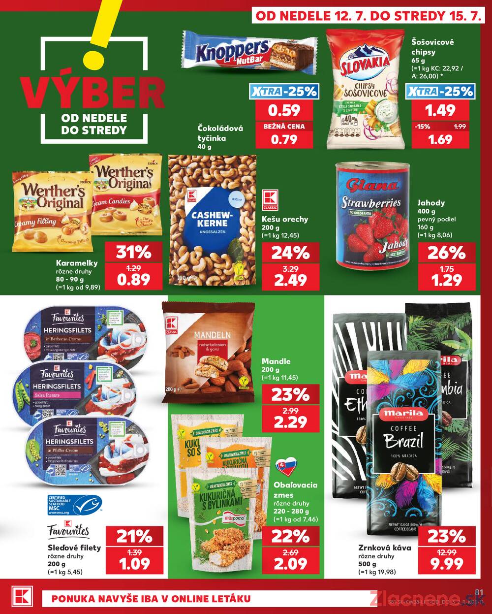 Kaufland 9.7. - 15.7. - Kaufland Kežmarok
