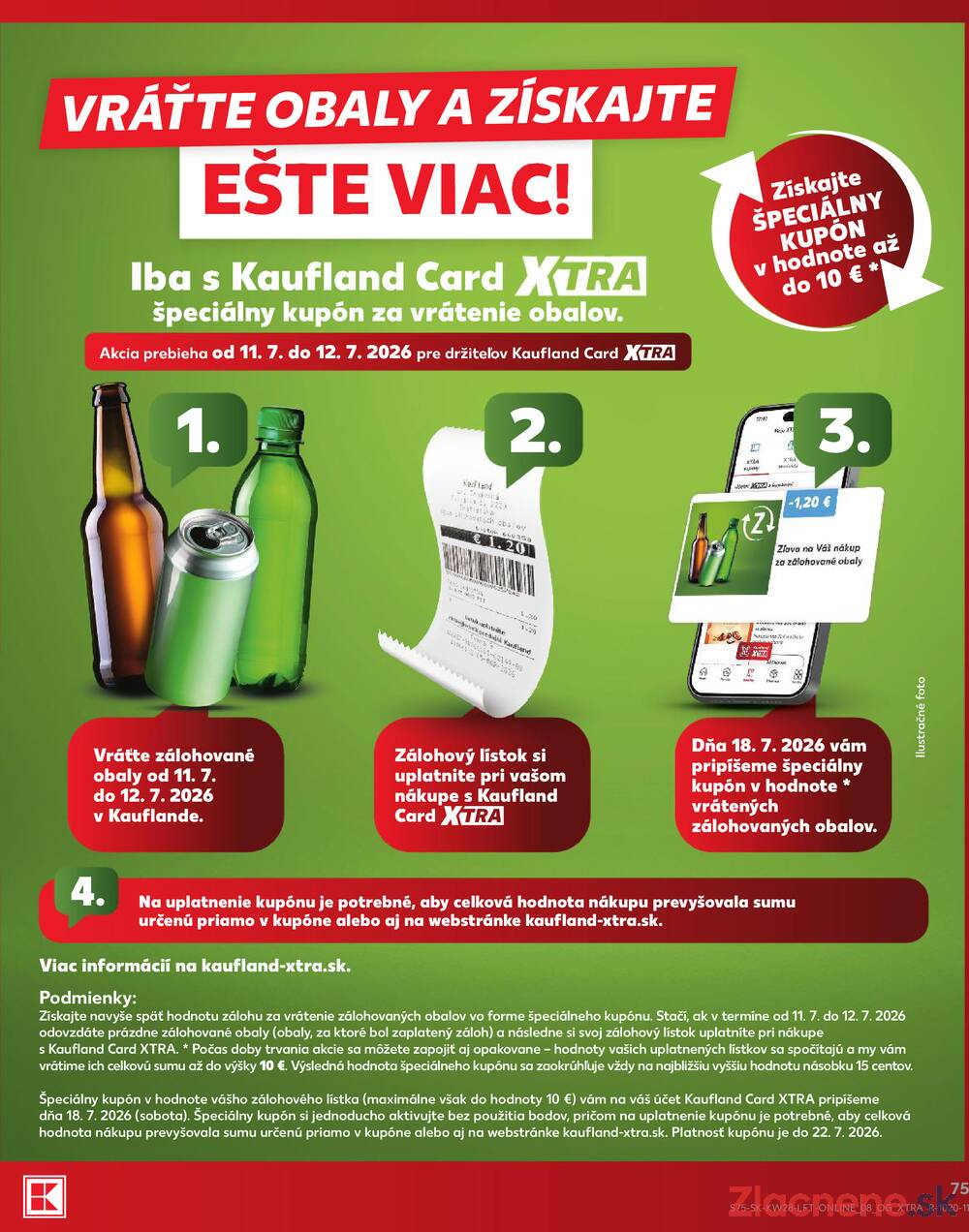 Leták Kaufland - Kaufland 9.7. - 15.7. - Kaufland Dunajská Streda - strana 75 Leták Kaufland - Kaufland 9.7. - 15.7. - Kaufland Dunajská Streda - strana 75