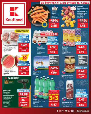 Leták Kaufland 9.7. - 15.7. - Kaufland Malacky
