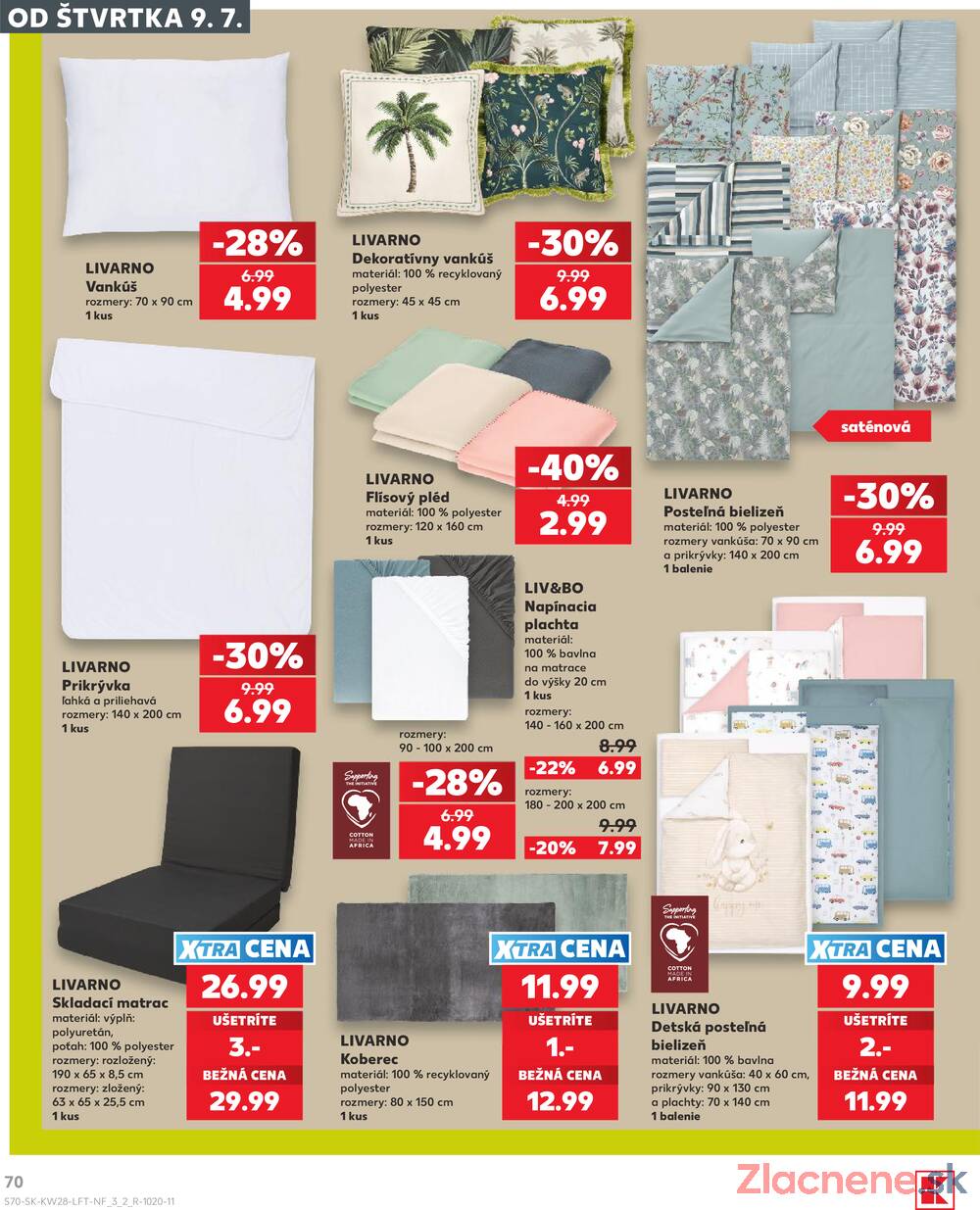 Leták Kaufland - Kaufland 9.7. - 15.7. - Bratislava-Patrónka - strana 70