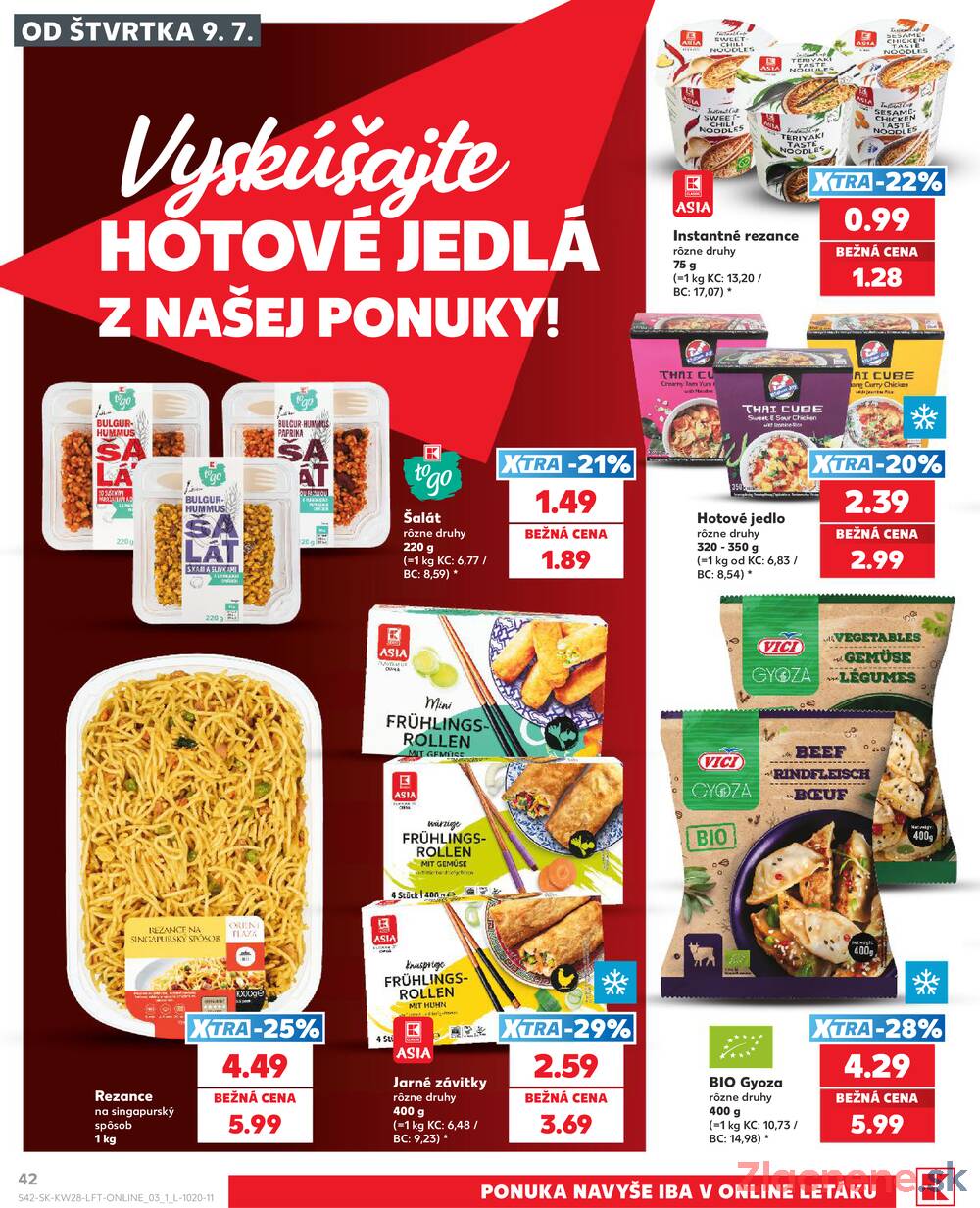 Kaufland 9.7. - 15.7. - Kaufland Skalica - Mallého