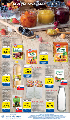 Tesco supermarkety od 15.7. do 21.7.2026