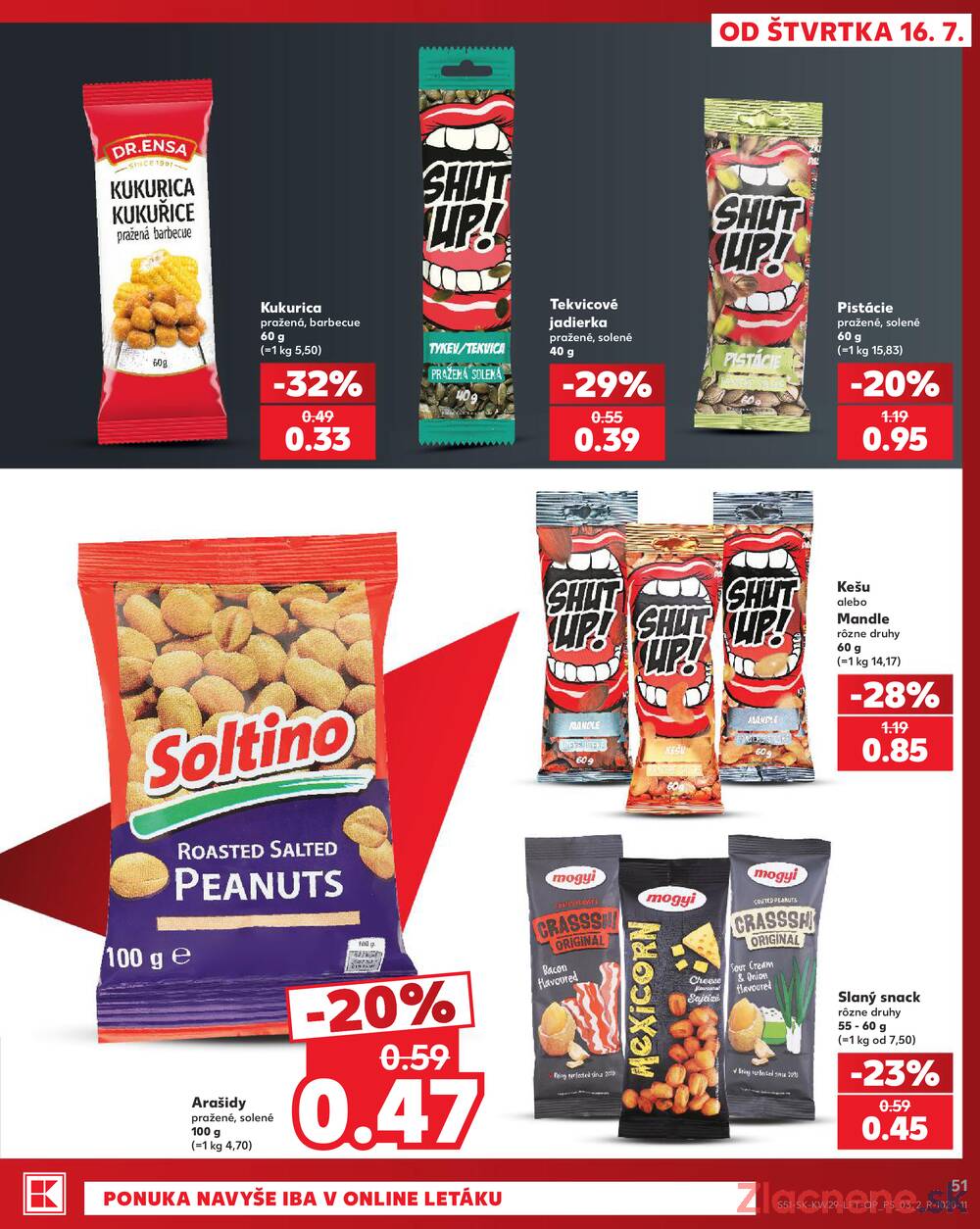 Kaufland 16.7. - 22.7. - Kaufland Rožňava