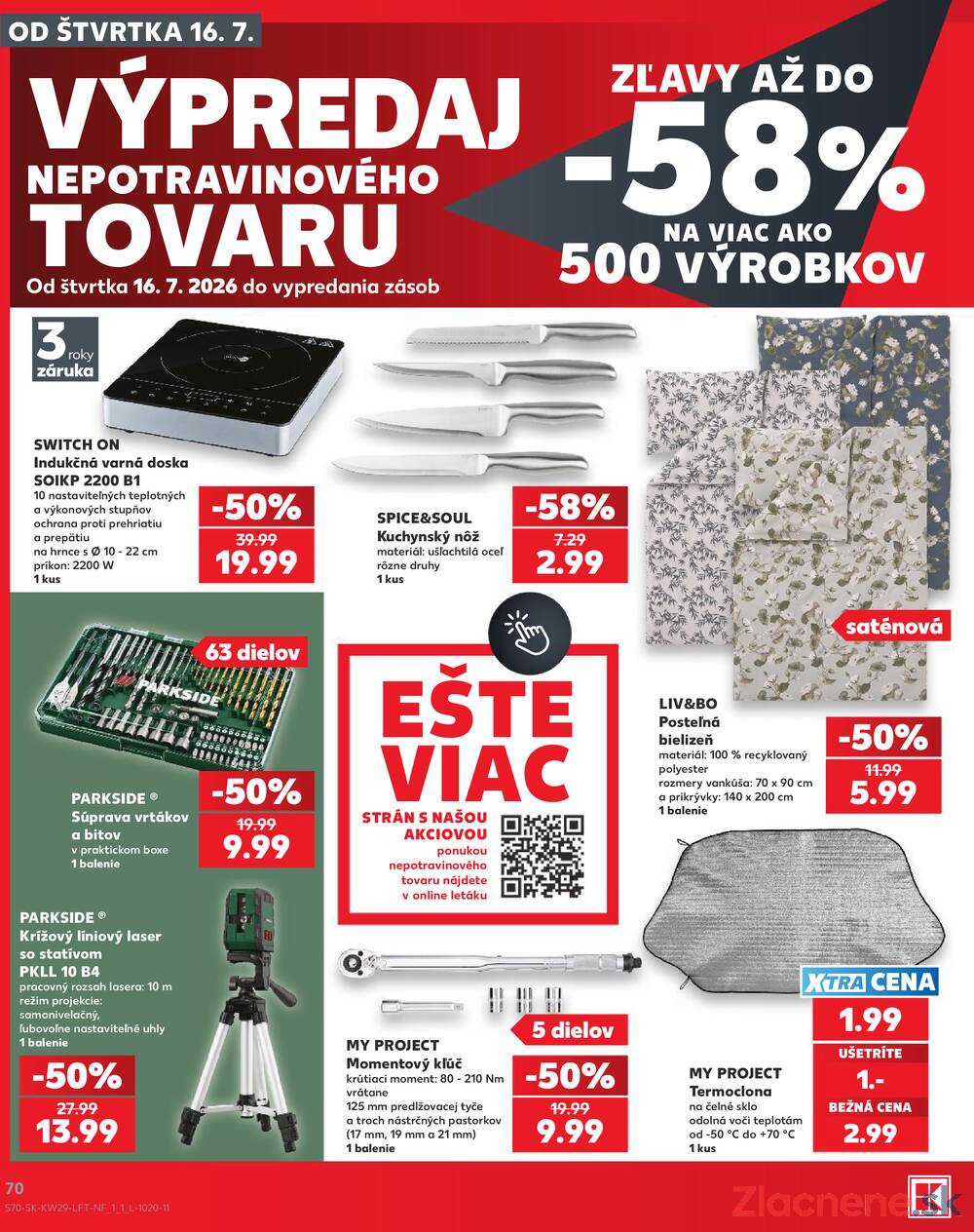 Kaufland 16.7. - 22.7. - Kaufland Rožňava