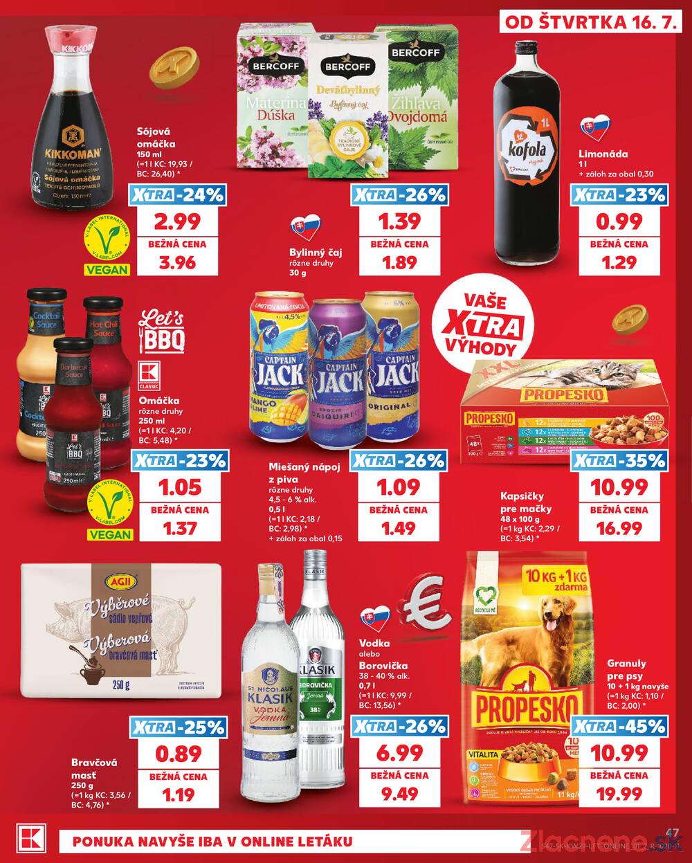Kaufland 16.7. - 22.7. - Kaufland (A. H. Škultétyho, Veľký Krtíš)