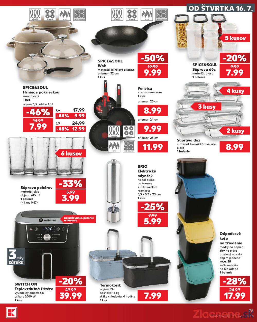 Kaufland 16.7. - 22.7. - Kaufland (A. H. Škultétyho, Veľký Krtíš)
