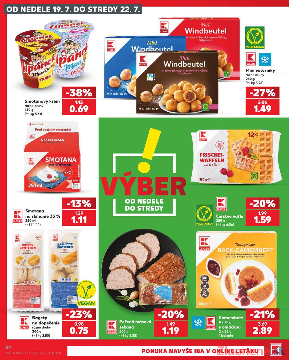 Leták Kaufland - Kaufland 16.7. - 22.7. - Kaufland Nitra-Chrenova - strana 84