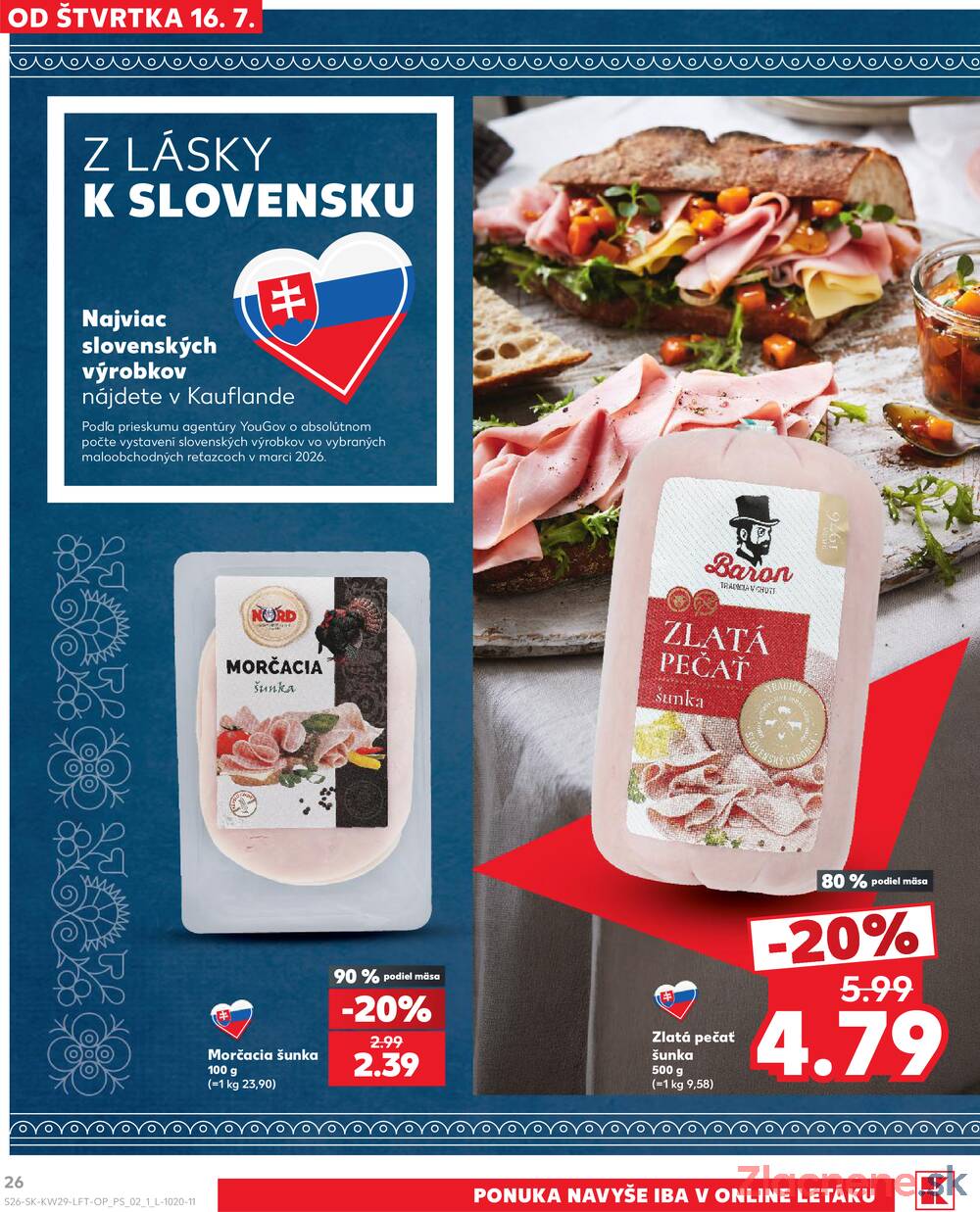 Kaufland 16.7. - 22.7. - Kaufland Bratislava - Podunajské Biskupice