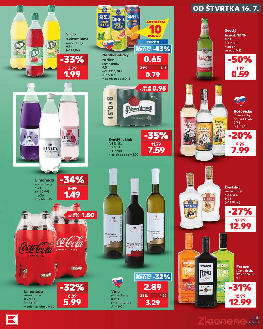 Kaufland 16.7. - 22.7. - Kaufland Bratislava - Podunajské Biskupice