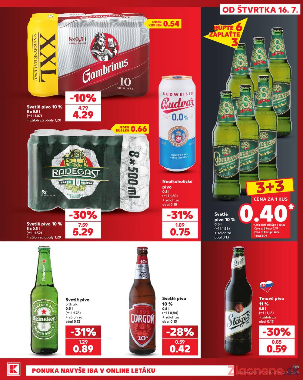 Kaufland 16.7. - 22.7. - Kaufland Liptovský Mikuláš